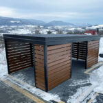 Garaż spad do tyłu 5m x 5m