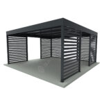 Wiata Carport Żaluzja Z165