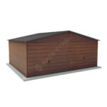 Garaż dwuspadowy Premium 9m x 6m