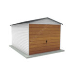 Wiata carport z pomieszczeniem gospodarczym 5x6