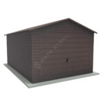 Garaż dwuspadowy Premium 3.5m x 6m