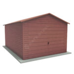 Garaż dwuspadowy Premium 3.5m x 5.5m