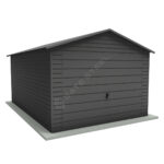 Garaż dwuspadowy Premium 3.5m x 5.5m