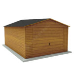 Garaż dwuspadowy Premium 4m x 6m