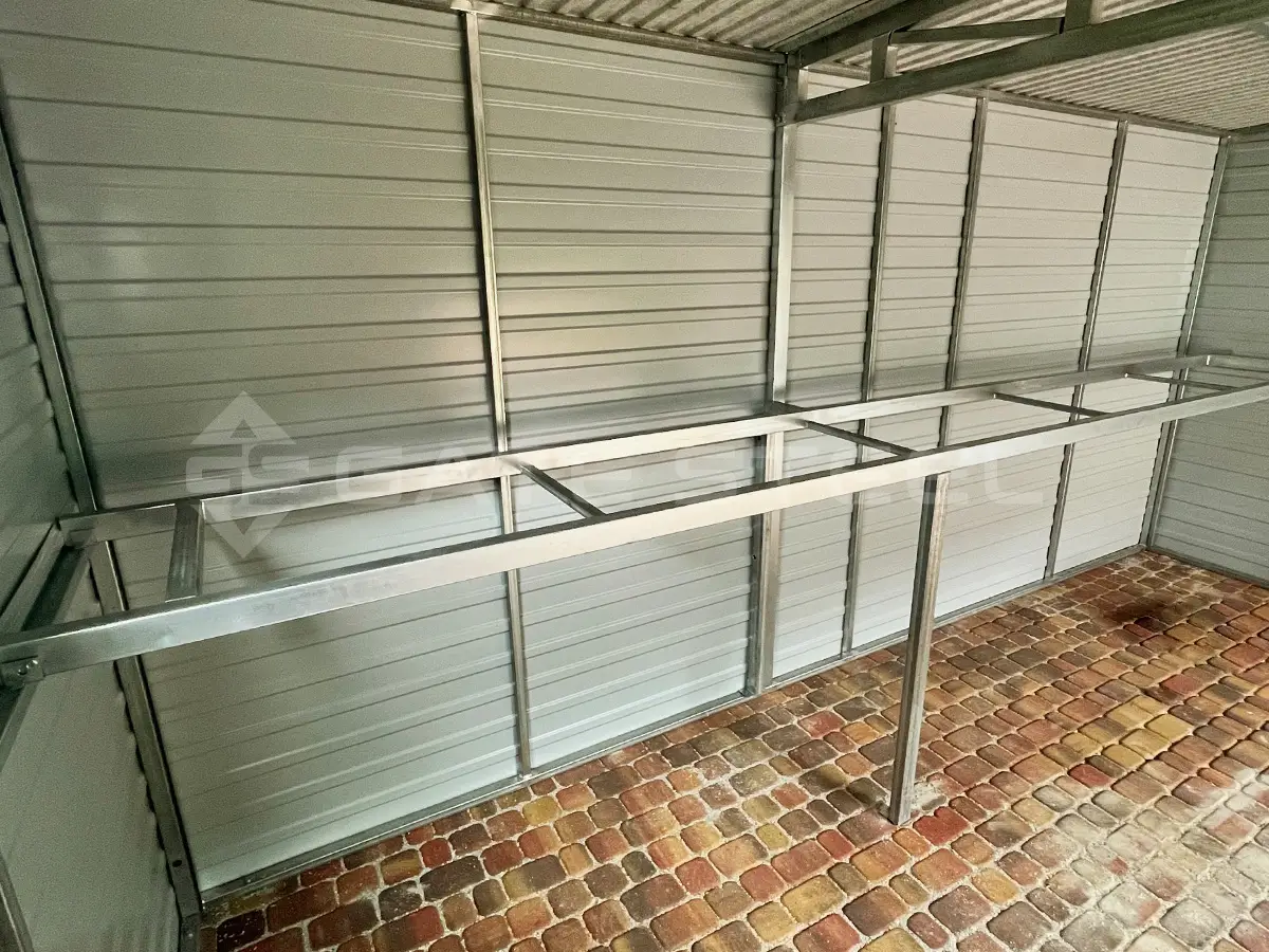 Garaż Premium Dwuspadowy 6m x 5,5m Garaż Premium Dwuspadowy 6m x 5,5m