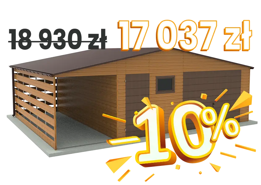 Garaż Premium z Wiatą
